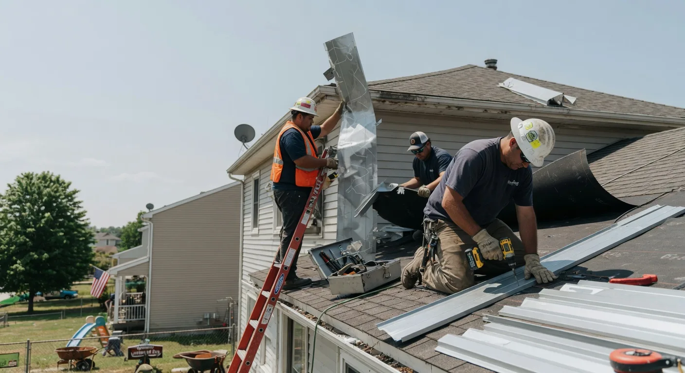 Metal Roof Inspection in South West City, MO